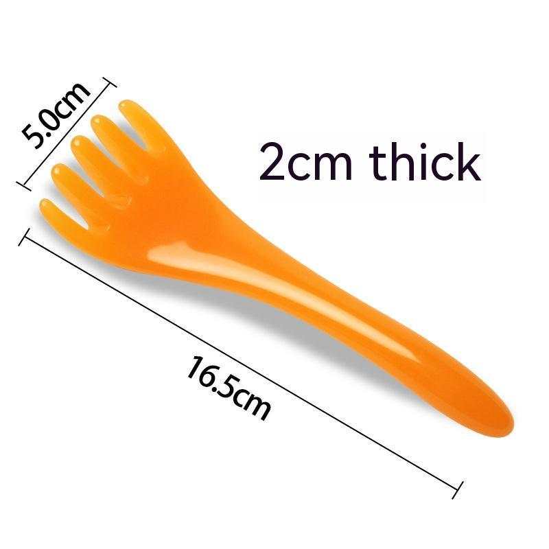 Resin Five Claw Head Massager natural resin scalp massage tool for relaxation and tension relief