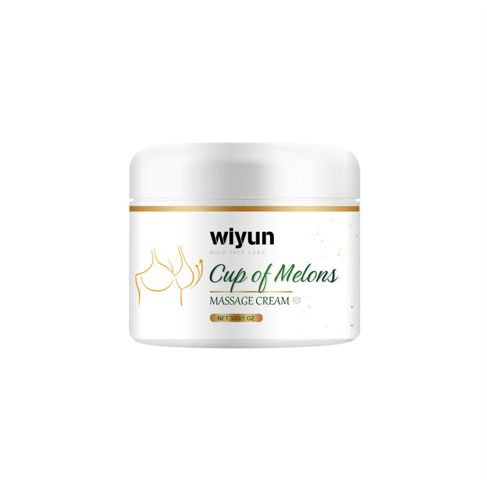 Wiyun Cup of Melons massage cream jar on a white background