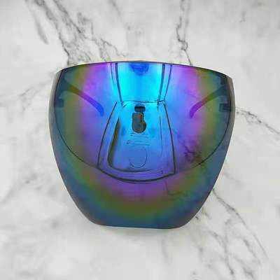 Clear anti-fog full-face protective Color Space Mask for beauty treatments and skincare