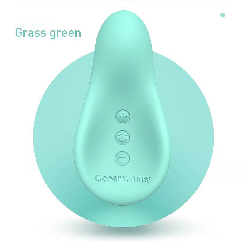 Mint green electronic device with 'Coremummy' branding on a white background