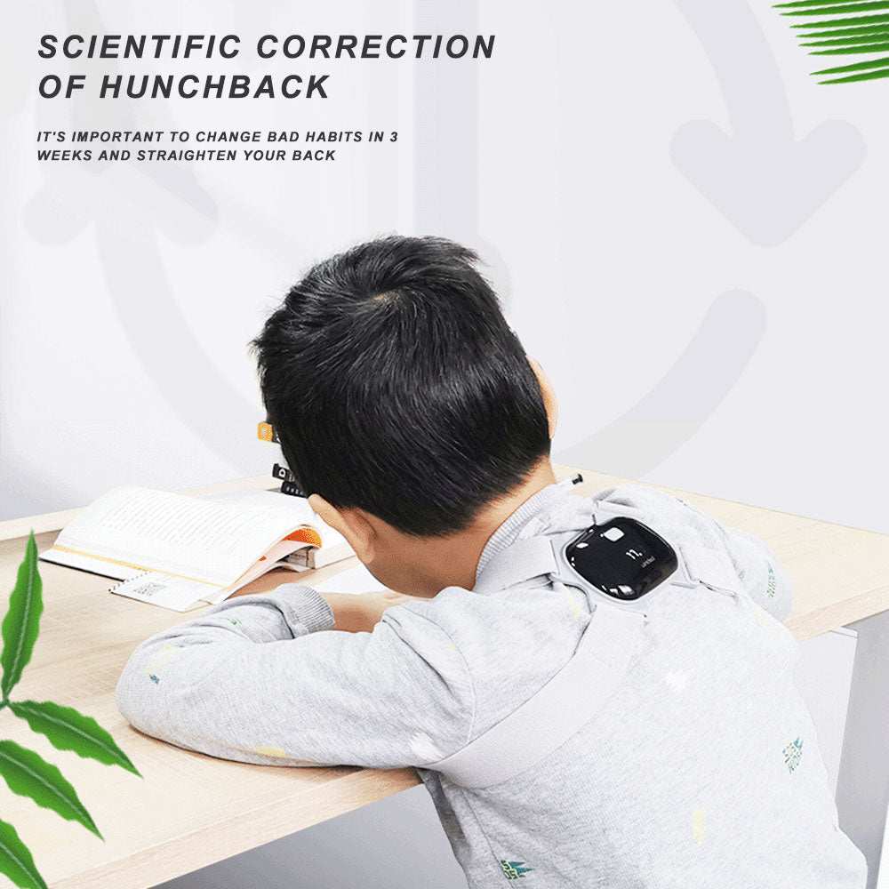 LCD Display Posture Corrector with intelligent shoulder support and real-time posture tracking on built-in screen