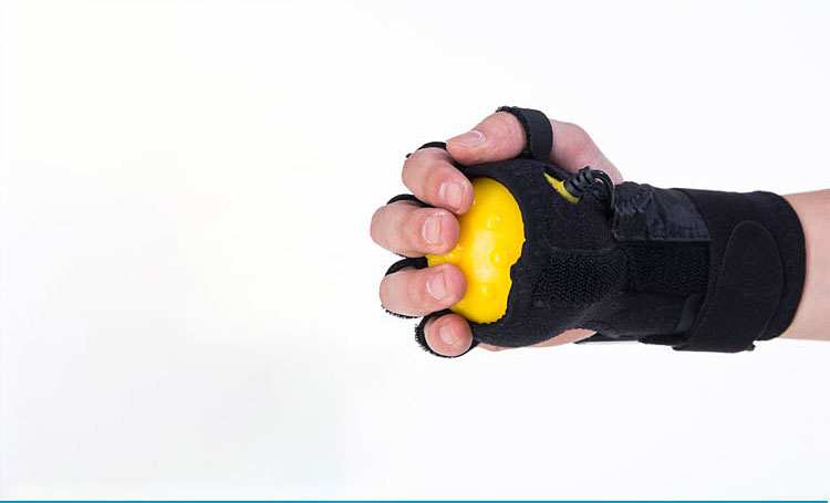 Electric rechargeable hand massage with hot compress therapy for arthritis relief