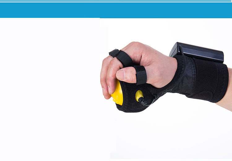 Electric rechargeable hand massage device with heat therapy and USB charging