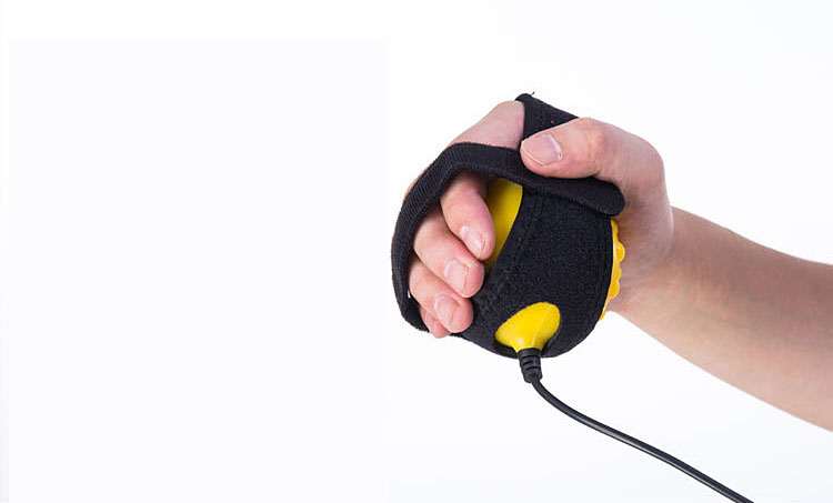 Hand Massage Electric rechargeable massager with hot compress heat therapy for arthritis and stiffness relief