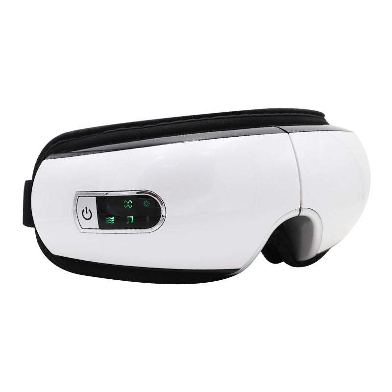 Smart Eye Massager with heat compress, air pressure, and vibration therapy for eye strain relief and relaxation