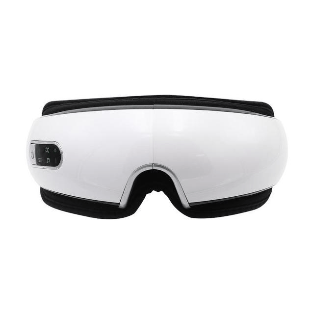 Smart Eye Massager with heat compress, air pressure, and vibration therapy for eye strain relief and improved circulation