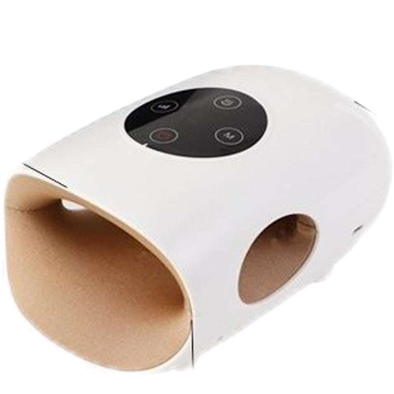 Multifunctional electric airbag finger massager providing targeted hand and joint relief with heat therapy and multiple massage modes