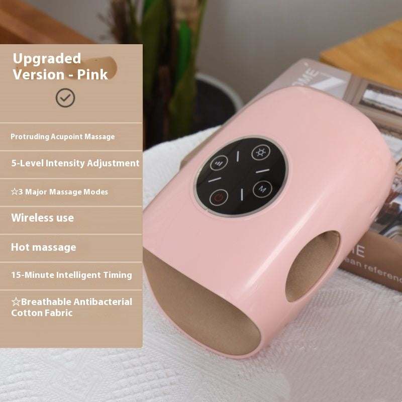 Electric hand massage finger massager with air compression and heat therapy for joint relief