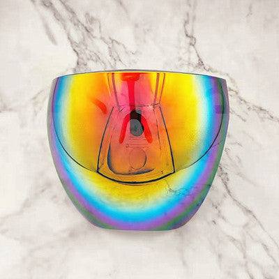 Clear anti-fog full-face protective Color Space Mask for beauty treatments and skincare