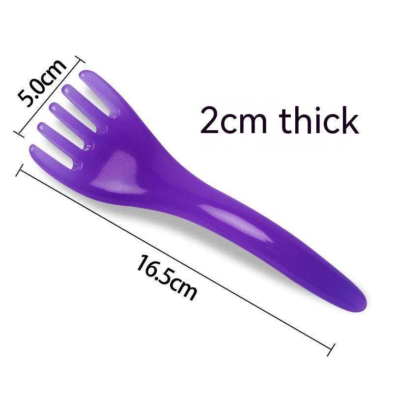 Resin Five Claw Head Massager in natural resin for scalp relaxation and tension relief