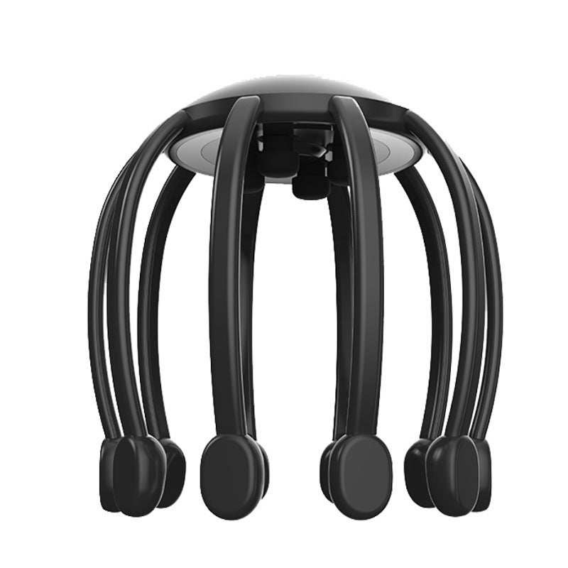 EMS micro current rechargeable head massager for male and female scalp relaxation