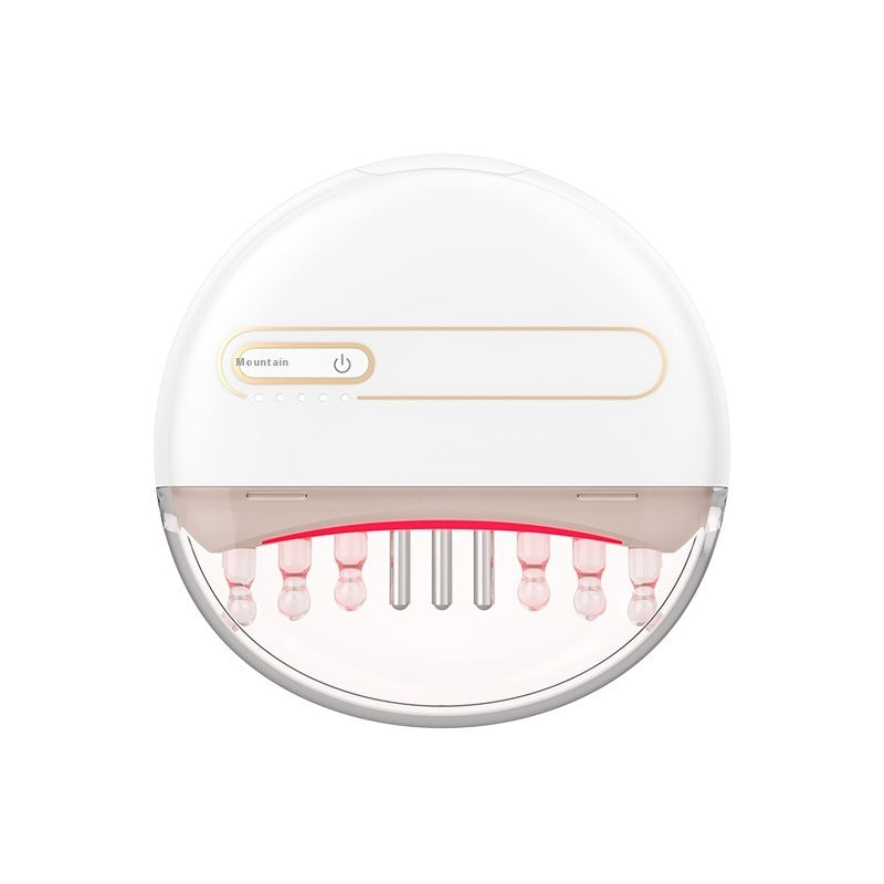 Electric vibrating scalp massager comb for hair growth and dandruff relief with multi-speed vibration and ergonomic design