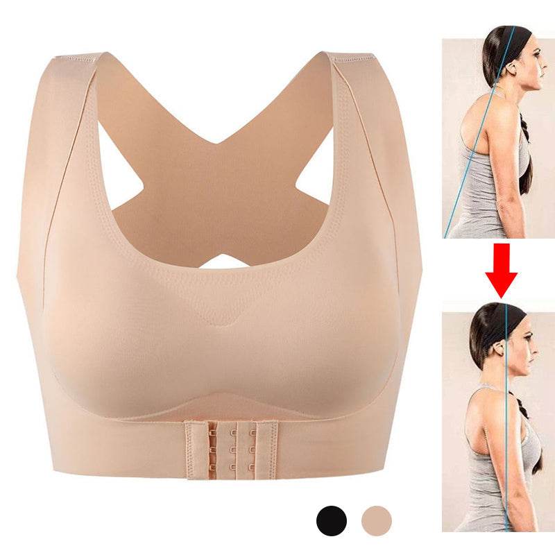 Posture Corrector Bra for women with breast lifting and back support in wire-free design